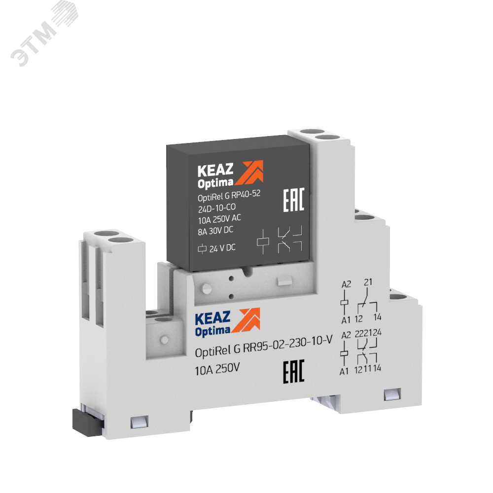 Релейный модуль OptiRel G RM48-52-24D-10-V-CO