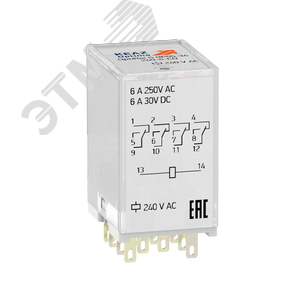 Реле промежуточное OptiRel G RP55-34-24D-6-CO-S/TI