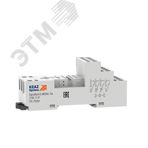 Розетка для реле OptiRel G RR94-54-230-7-P