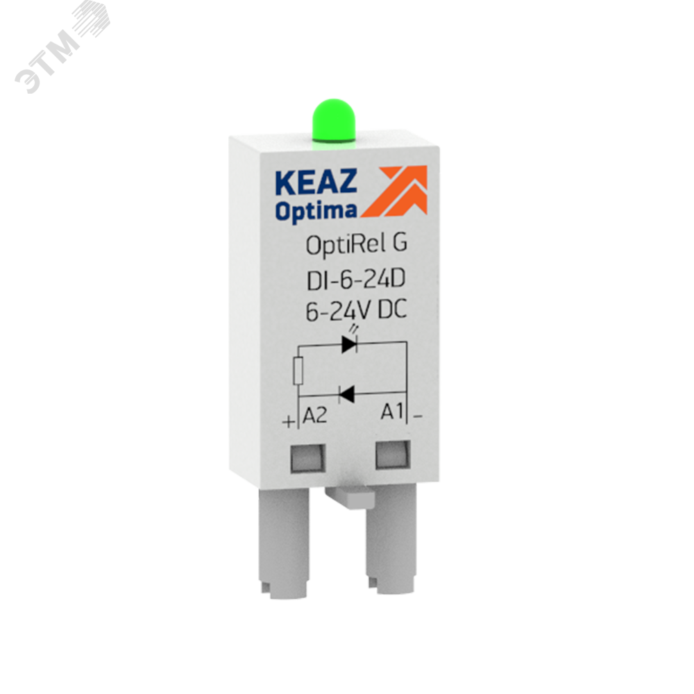 Модуль дополнительный модуль для реле OptiRel G DI-6-24D