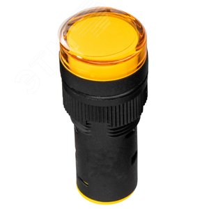 Лампа AD16DS(LED) матрица D16мм желтый 230В AC