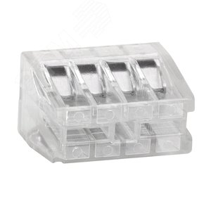 Клемма строительно-монтажная OptiKit СМК 2273-248 (с пастой) 8 отверстий 0,5-2,5 мм2