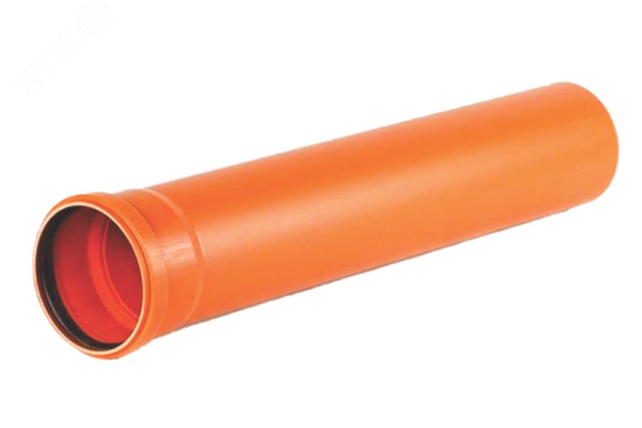Труба канализационная 110 х 1000 мм НПВХ SN8 наружняя