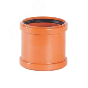 Муфта ремонтная надвижная  наружной канализации 110 мм