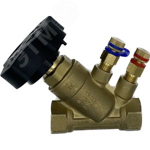 Клапан запорно-балансировочный SBV25DA вн.резьба DN25  PN16