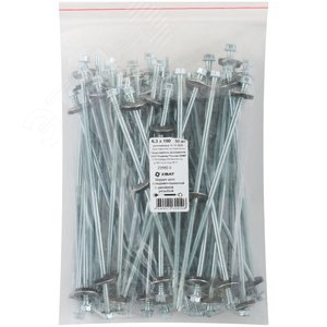 Саморез для сэндвич-панелей 6.3х180 с двойной резьбой (50шт)