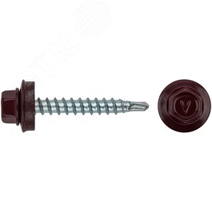 Шуруп кровельный 4,8х32 сверлоконечный (100шт)