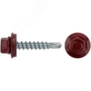 Шуруп кровельный 4,8х28 сверлоконечный (100шт)