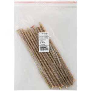 Шуруп оконный 7,5х202 потайная головка, остроконечный (10шт)