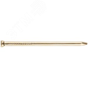 Гвоздь финишный 1.4х25 латунированный (40шт)