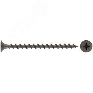Саморез гипсокартон/дерево 3,5х51 черный (17шт)