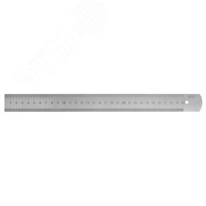 Линейка 500х25х1,0мм Шкала 0,5/1,0мм (класс 1, Сталь)