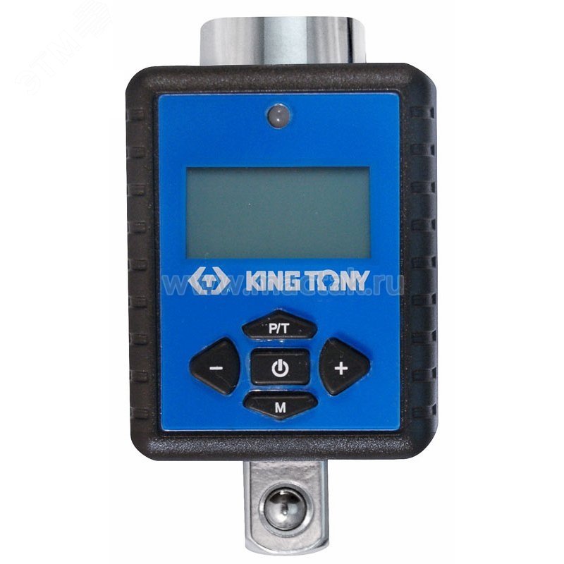 Динамометрический адаптер серии "DIGITAL", 1/2", 40-200 Нм, для левой и правой резьбы, кейс KING TONY 34407-1A