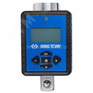 Динамометрический адаптер серии "DIGITAL", 1/2", 40-200 Нм, для левой и правой резьбы, кейс KING TONY 34407-1A