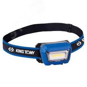 Фонарь светодиодный, налобный, 1 Led COB, 3,7 В KING TONY 9TA52A