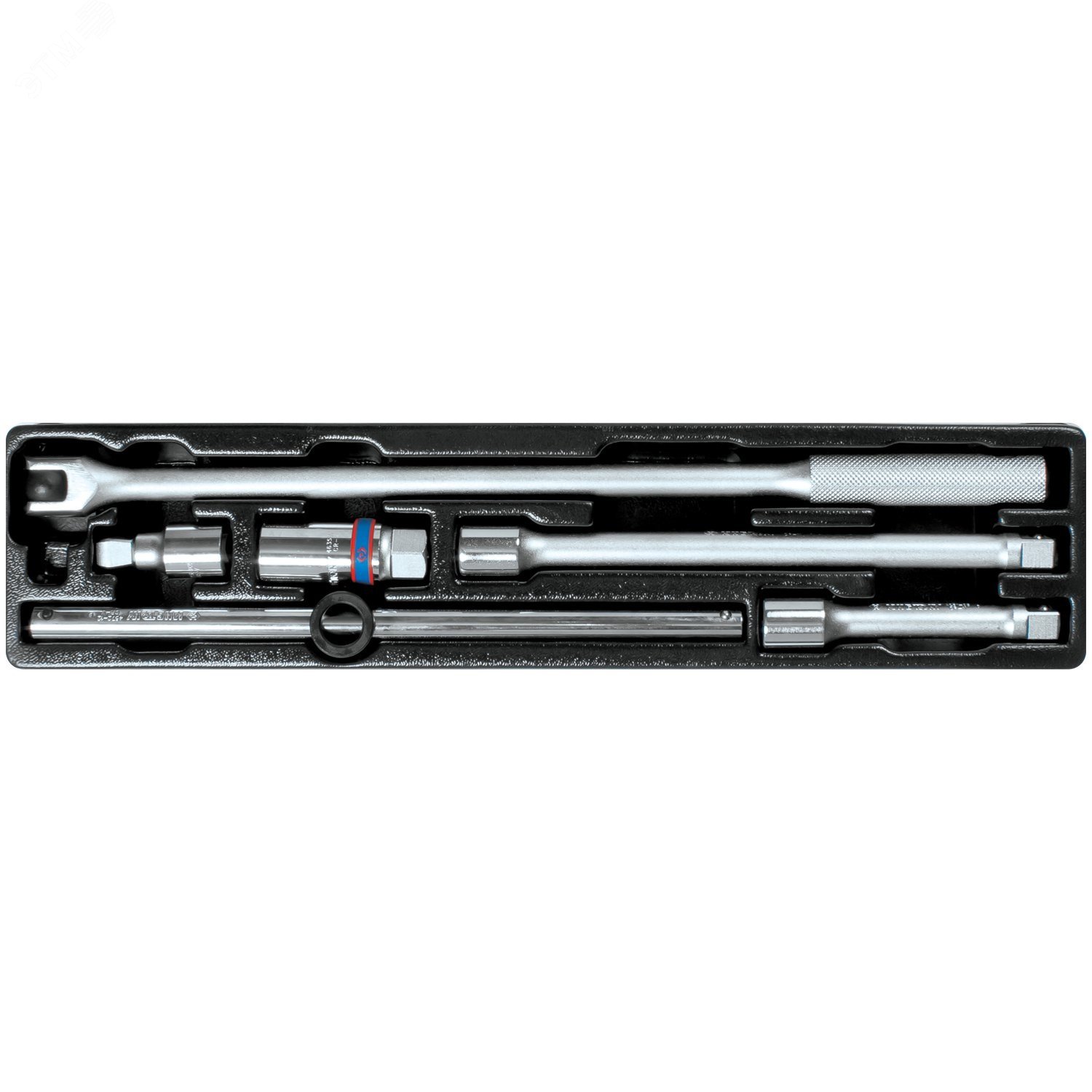 Набор принадлежностей для торцевых головок, ложемент, 6 предметов KING TONY 9-4116FR