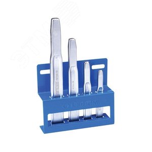 Набор зубил на подставке, усиленные, 4 предмета KING TONY 11104PR