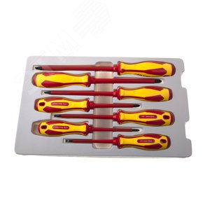 Набор отверток, диэлектрические, 7 предметов KING TONY 30607MR
