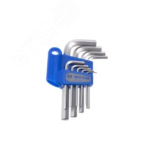 Набор Г-образных шестигранников 1/16"-3/8", дюймовые, короткие, 9 предметов KING TONY 20219SR