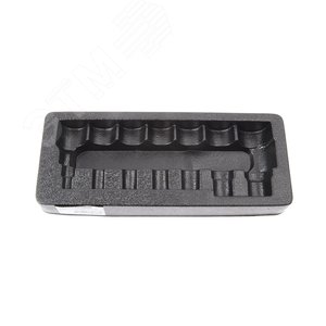 Ложемент для набора торцевых насадок 4117PR, PVC KING TONY 84411710B