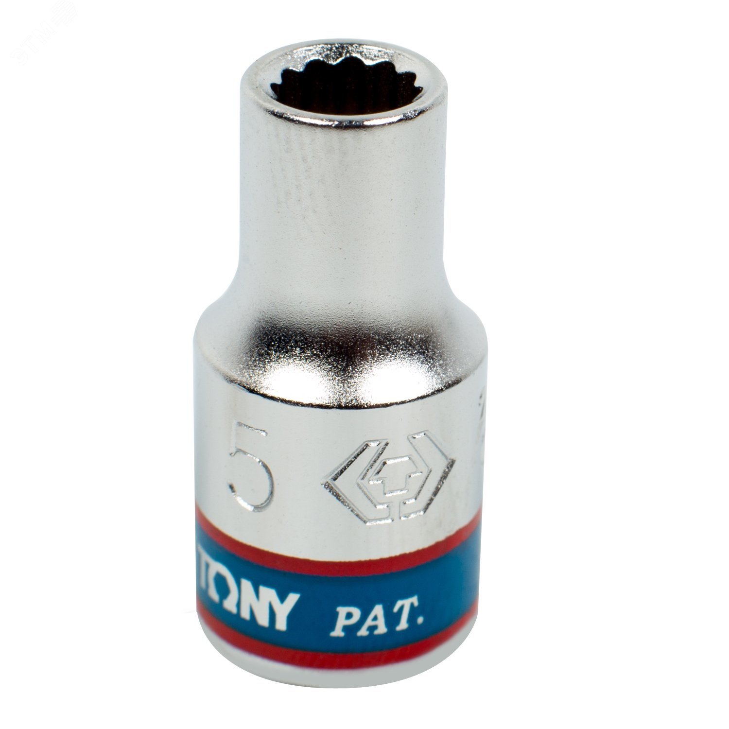 Головка торцевая стандартная двенадцатигранная 1/4", 5 мм KING TONY 233005M