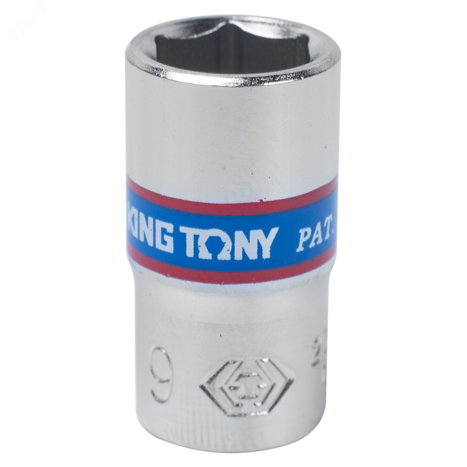 Головка торцевая стандартная шестигранная 1/4", 9 мм KING TONY 233509M
