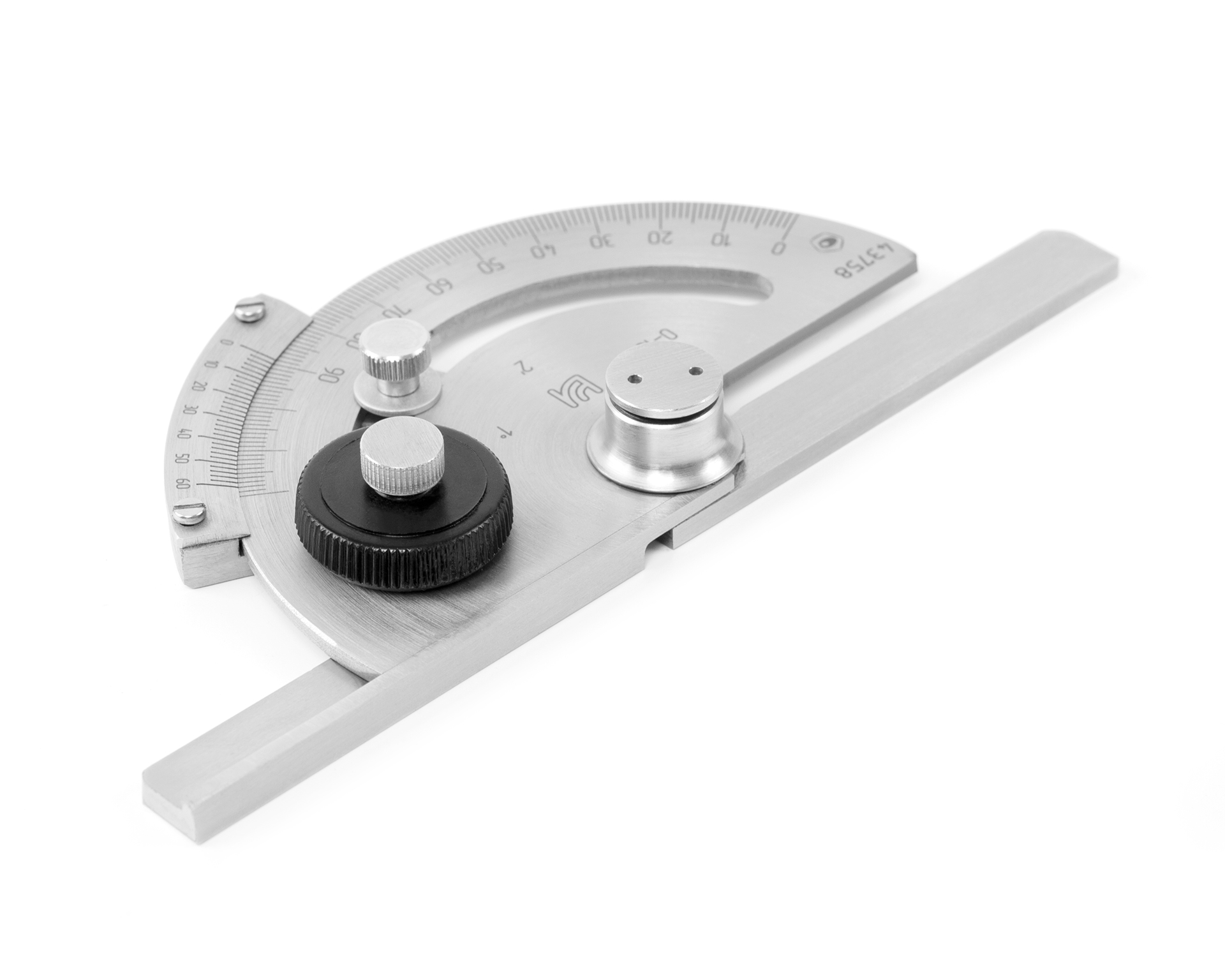 Угломер нониусный 0-180° 2' 2УМ тип 1 КировИнструмент