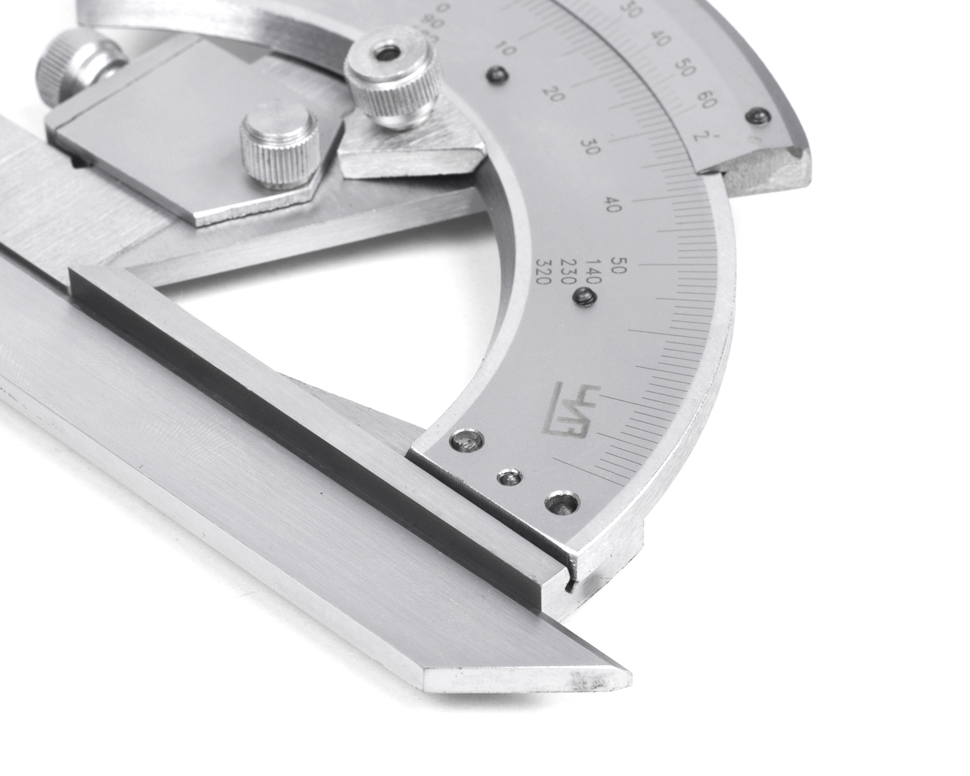 Угломер нониусный 0-180° 2' 2УМ тип 1 КировИнструмент с поверкой