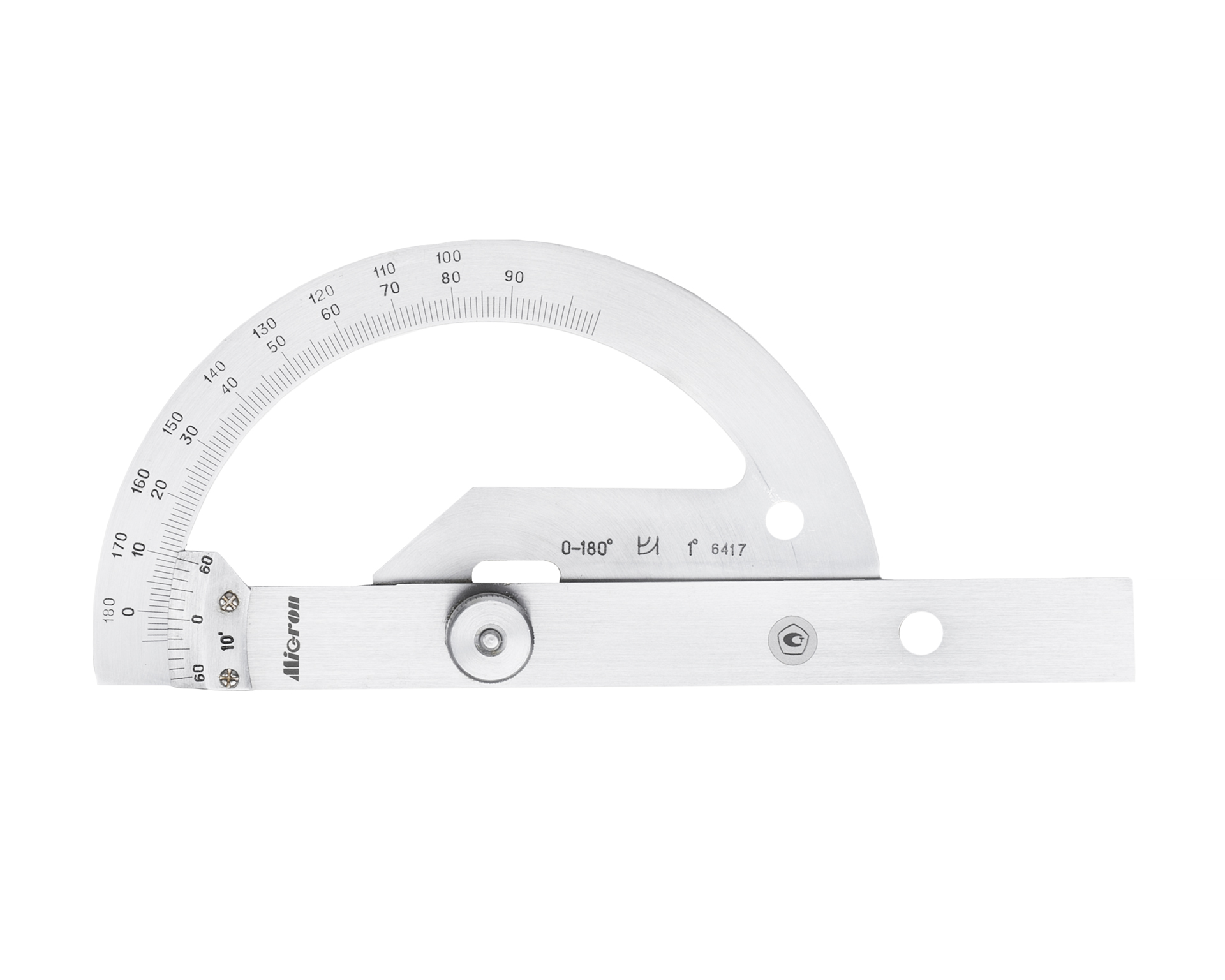 Угломер нониусный 0-180° 10' (1°) 4УМ тип 4