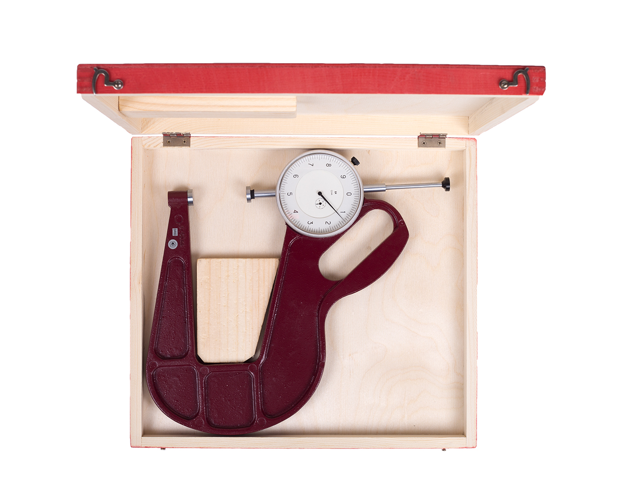 Толщиномер индикаторный ТР 50-160Б 0,1 ручной КировИнструмент