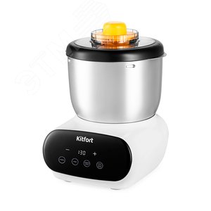 Тестомесильная машина KT-3427, Мощность 120 Вт, Общий объем чаши 3,5 л, Материал чаши нержавеющая сталь