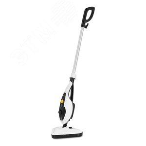Швабра паровая 2 в 1 KT-1073, объем 1300 Вт, мощность 1300 Вт, цвет черно-белый
