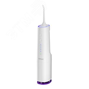 Ирригатор для полости рта KT-2912-2, Цвет белый, Давление воды от 2 до 8 бар, Объем резервуара 290 мл