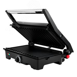 Электрогриль KT-1645, мощность 1200 Вт, цвет черный