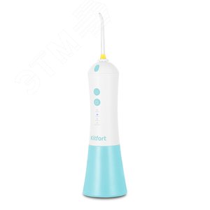Ирригатор для полости рта KT-2958-3, объем 200 мл, мощность 5 Вт, цвет бело-бирюзовый