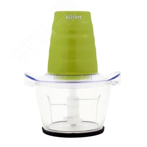 Измельчитель KT-3017-2, цвет салатовый, мощность 400 Вт, объем 1 л