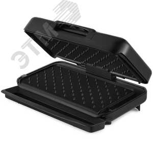 Электрогриль KT-3606, мощность 1000 Вт, цвет черный