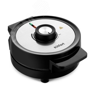 Вафельница KT-3617, мощность 1000 Вт, цвет черный