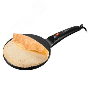 Блинница погружная KT-1676, мощность 800 Вт, цвет черный