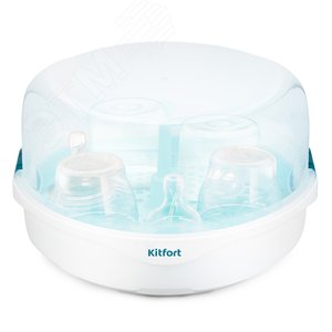 Стерилизатор для СВЧ KT-2304, цвет бело-голубой