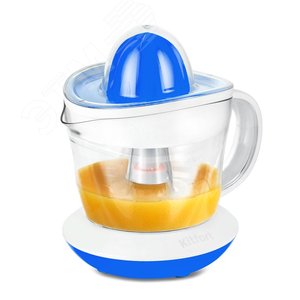 Соковыжималка для цитрусовых KT-1148-3, объем 700 мл, мощность 25 Вт, цвет бело-синий