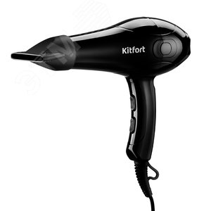 Фен KT-3207, мощность 1200 Вт, цвет черный