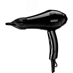 Фен KT-3204, мощность 1200 Вт, цвет черный