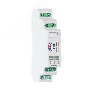 УЗИП ГРОЗОСТОП DTR 1/30/1500, Uо - 30 В, IL - 250 мА, In (8/20) - 20 кА.