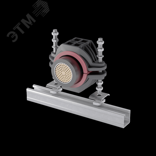 Высоковольтное крепление для кабеля диаметром 145-170 мм