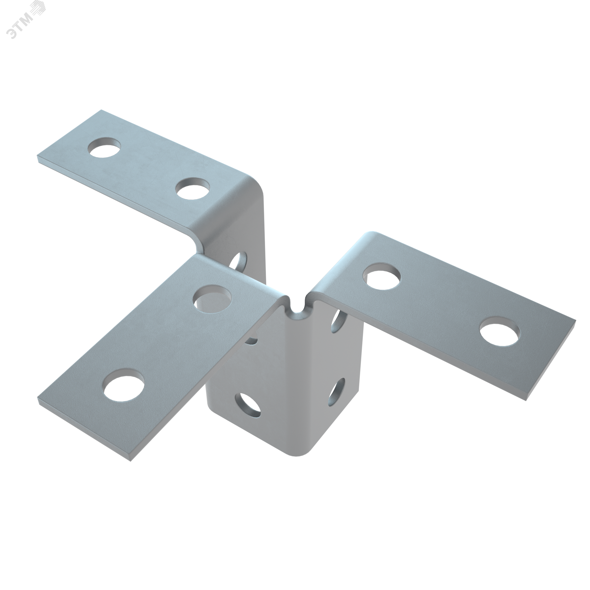 Пластина угловая тройная усиленная