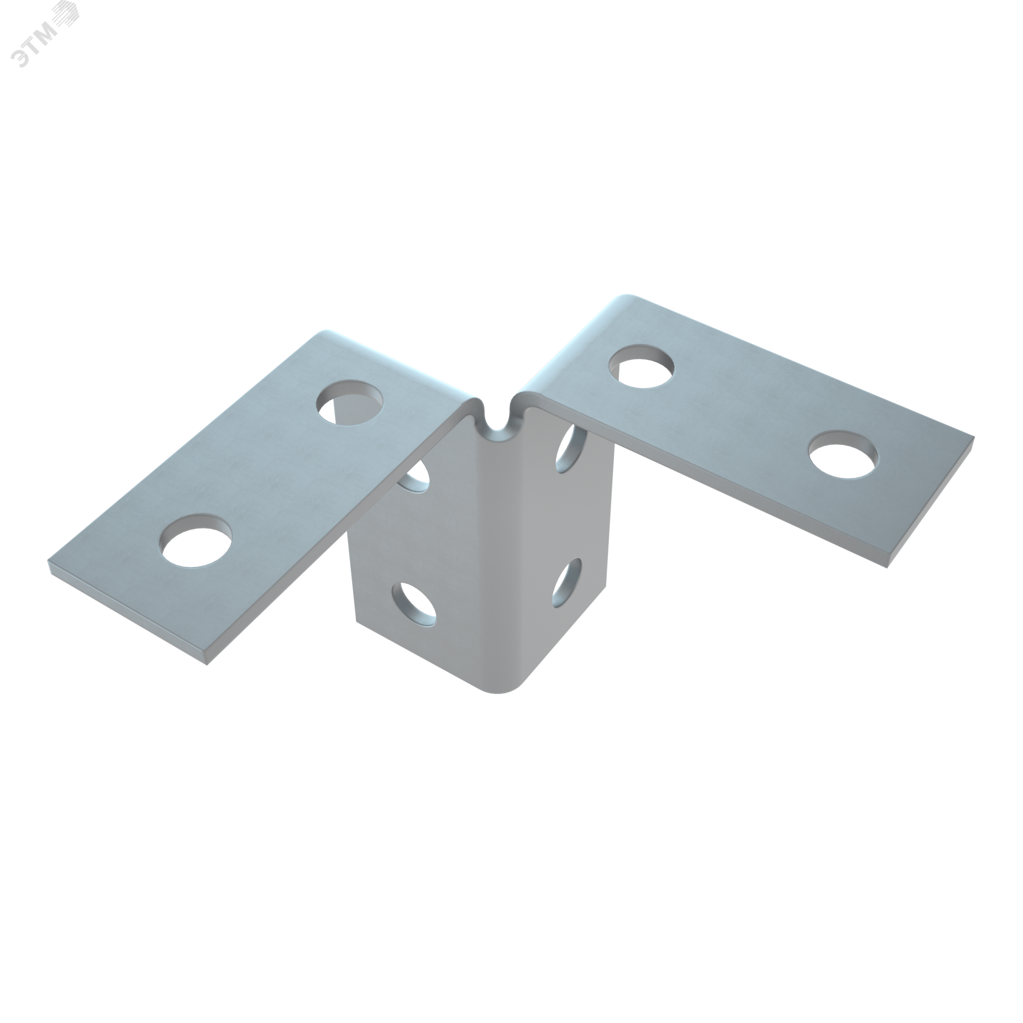 Пластина угловая двойная усиленная