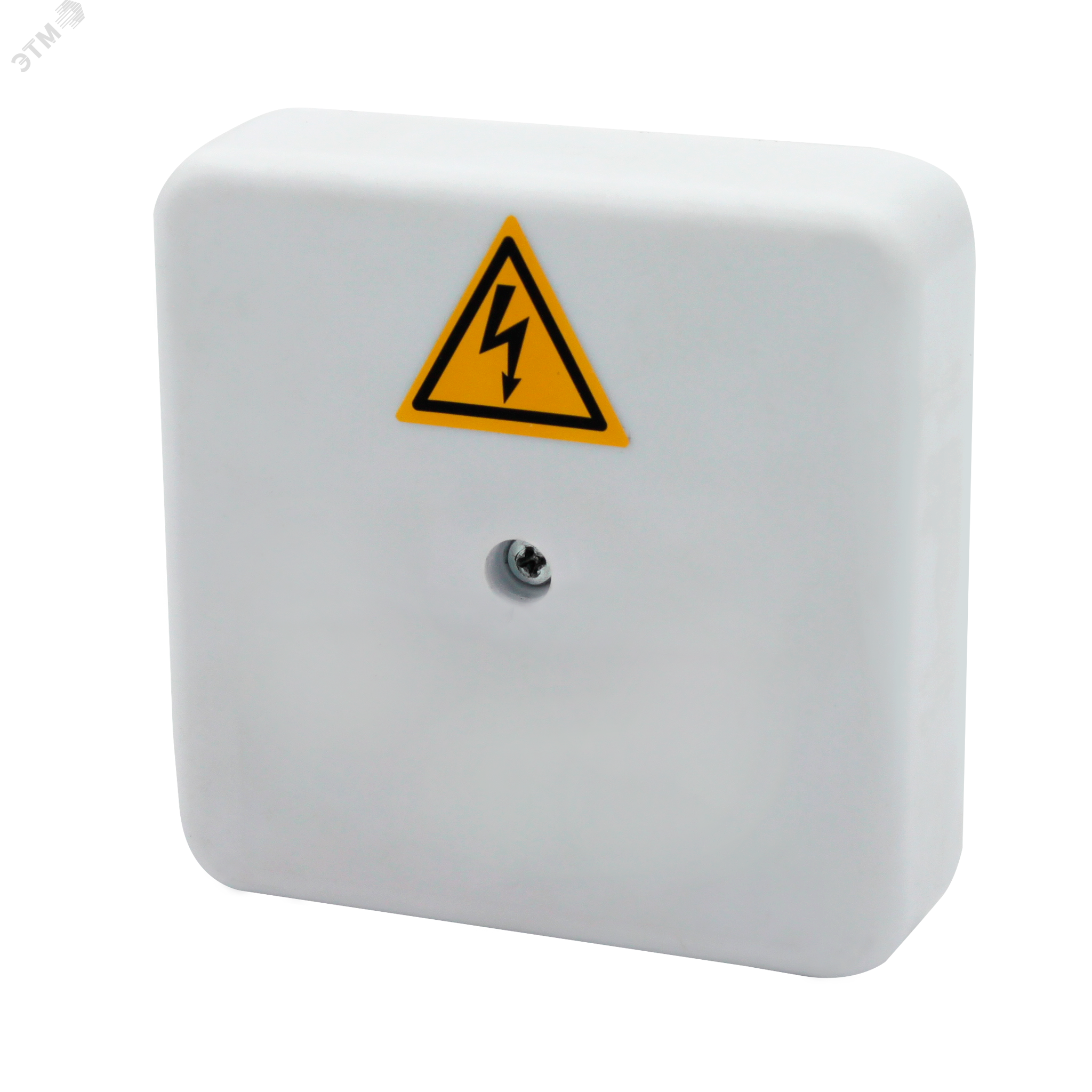 Коробка распределительная огнестойкая КРОПС-П0, IP41, габаритные размеры 75х75х20 мм, для кабелей сечением до 2,5 мм2, 2 клеммы