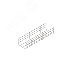 Проволочный лоток 100х200 L3000 мм