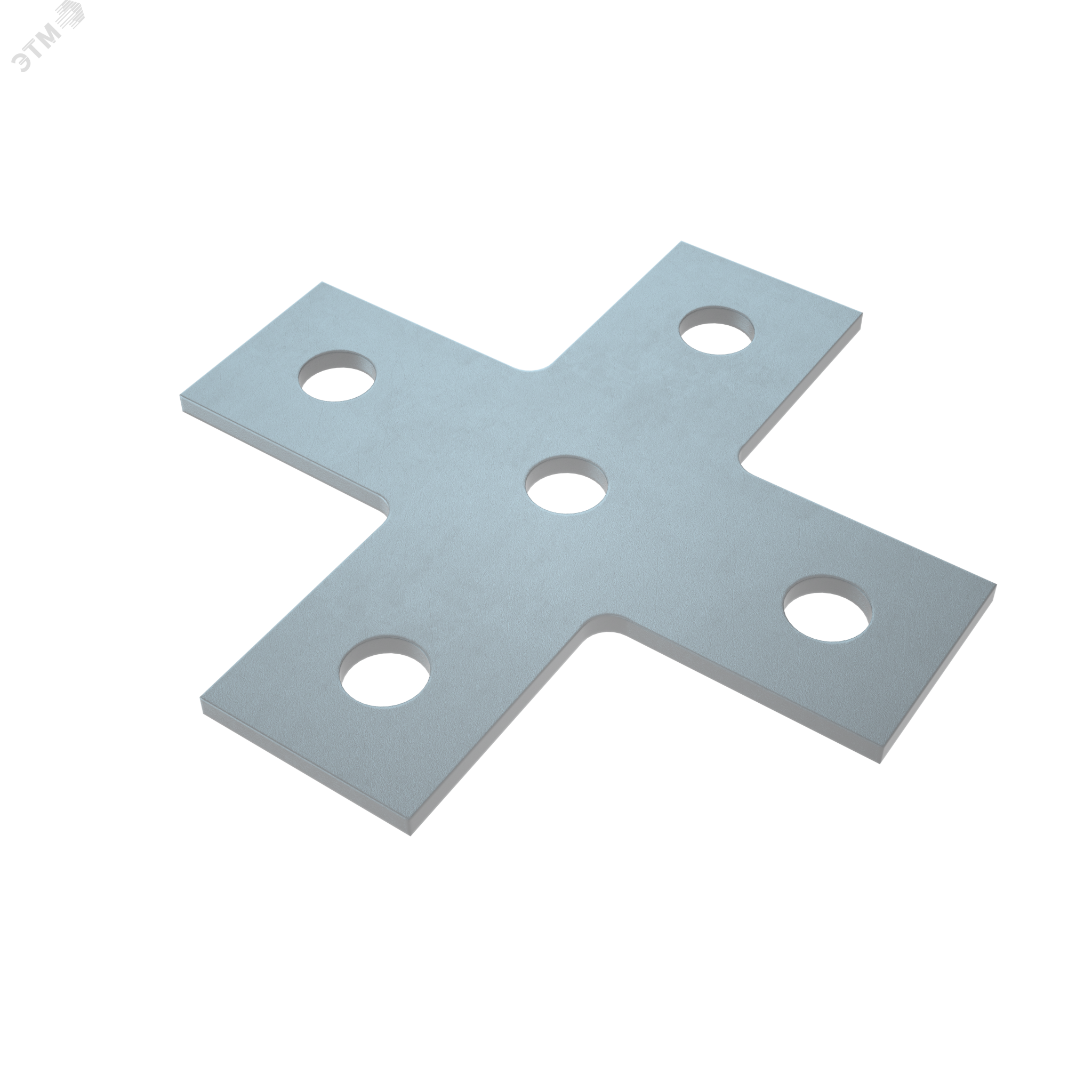 Соединительная пластина х-образная (5 отверстий)